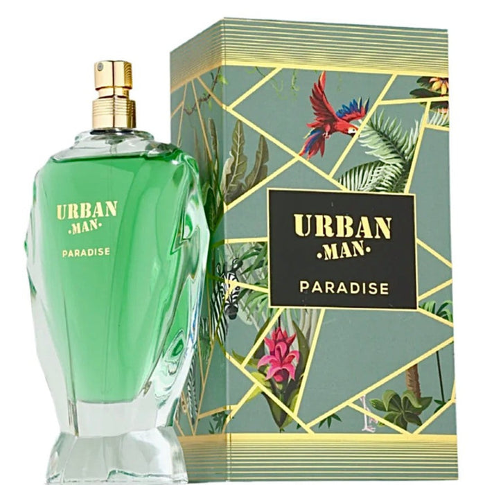 Fragrance World Urban Man Paradise Edp 90ML Hombre (Jpg Le Beau Paradise Garden) Fragrance World