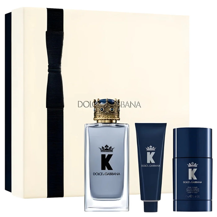Set Dolce & Gabbana K pour Homme EDT 100 ml + SG 50 ml + Deo 75g Dolce & Gabanna.