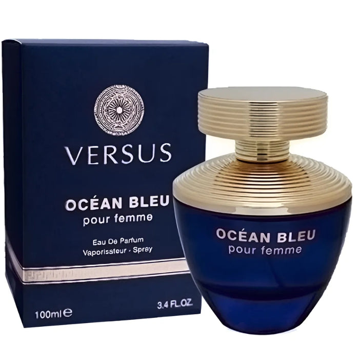 Fragrance World Versus Ocean Bleu Femme Edp 100Ml (Versace Dylan Blue Pour Femme) Fragrance World