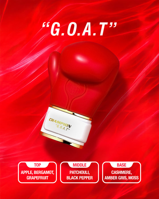 Fragrance World Champion G.O.A.T Edp 80ML Hombre (Ysl Myslf Eau De Parfum) Fragrance World