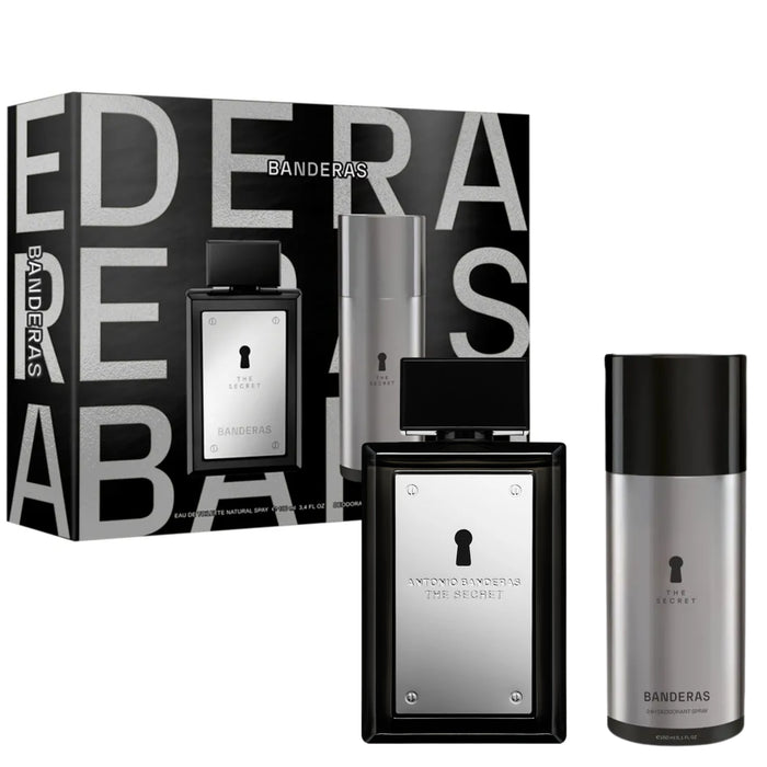 Set The Secret EDT 100 ML + Deo 150 ML Hombre Antonio Banderas