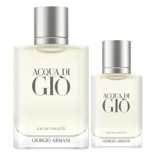 Set Giorgio Armani Acqua Di Gio Edt 100 Ml + Mini 30 Ml 2025 Hombre Giorgio Armani