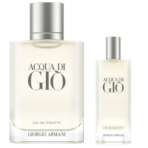 Set Giorgio Armani Acqua Di Gio Edt 100 Ml + 15 Ml 2025 Hombre Giorgio Armani