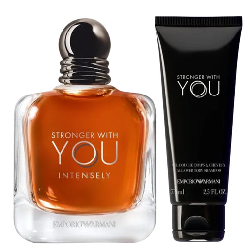 Set Emporio Armani Stronger With You Edp Intensely 100 Ml + Gel De Ducha 75 Ml 2025 Giorgio Armani