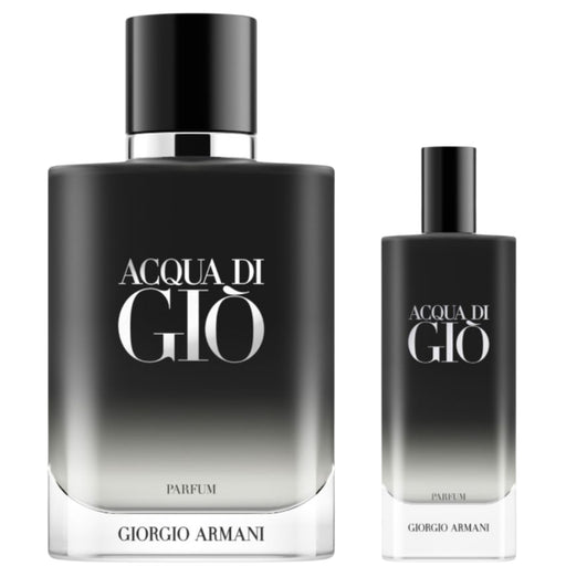 Set Giorgio Armani Acqua Di Gio Parfum 100 Ml + 15Ml Hombre Giorgio Armani