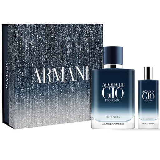 Giorgio Armani Acqua Di Gio Profondo EDP 100 Ml + 15 Ml Hombre Giorgio Armani