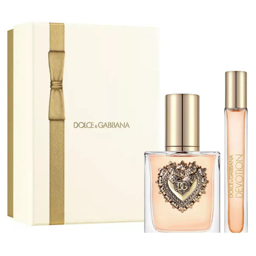 Set Dolce And Gabbana Devotion Edp 50 Ml + Mini 10 Ml Mujer Dolce & Gabanna.