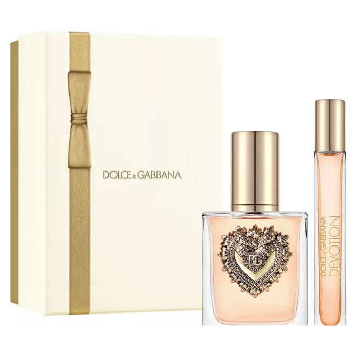 Set Dolce And Gabbana Devotion Edp 50 Ml + Mini 10 Ml Mujer Dolce & Gabanna.