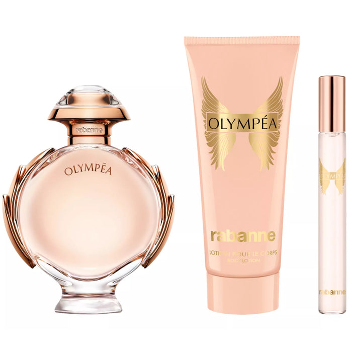 SET OLYMPEA 80 ML EDP + BODY LOTION 100ML + 10 ML EDP Paco Rabanne