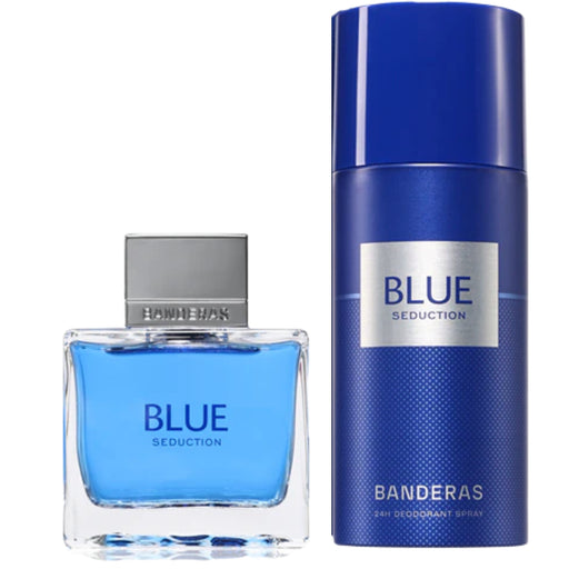 Set Antonio Banderas Blue Seduction Edt 100Ml + Deo. 24H 150Ml Hombre Antonio Banderas