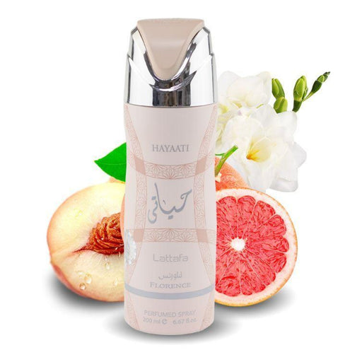 Desodorante Lattafa Hayaati Florence Spray 200 ML Lattafa