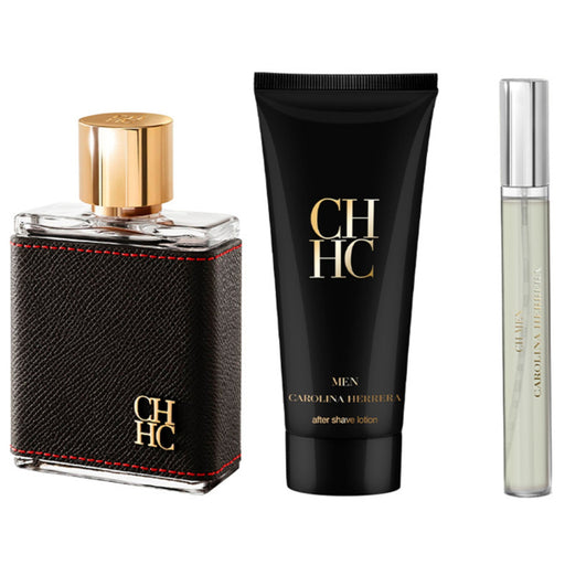 Set Carolina Herrera CH Men EDT 100 ml + Bálsamo 100 ml + Mini 10 ml 2025 Carolina Herrera