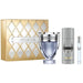 Set Paco Rabanne Invictus EDT 100 ml + Deo 150 ml + Mini 10 ml 2025 Paco Rabanne