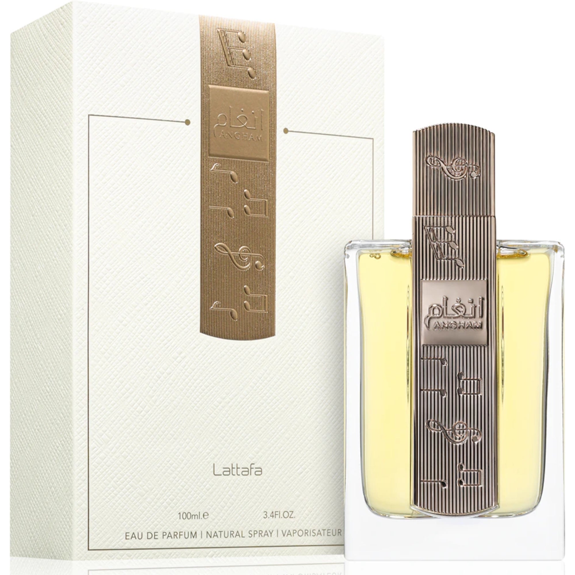 Lattafa Angham EDP 100 ml Unisex - Yauras Perfumería