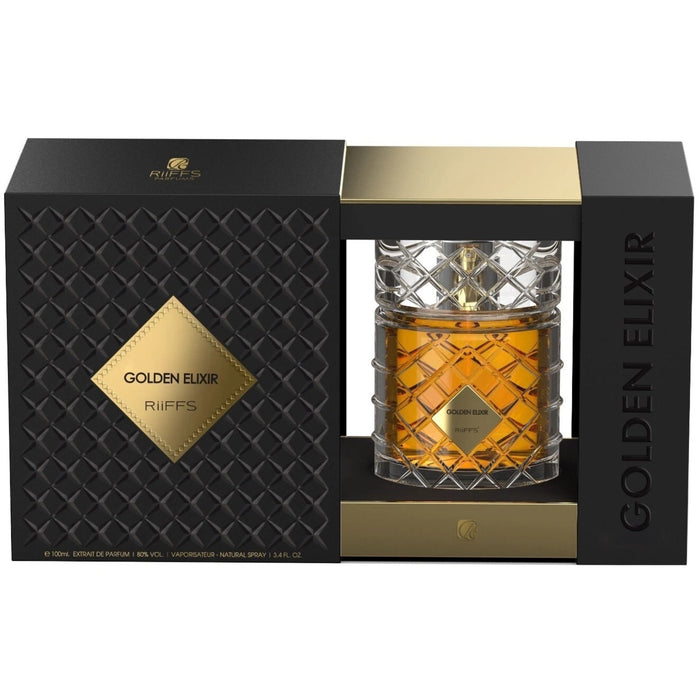 Riiffs Golden Elixir Extrait de Parfum 100Ml Unisex (Lattafa Khamrah) Riiffs