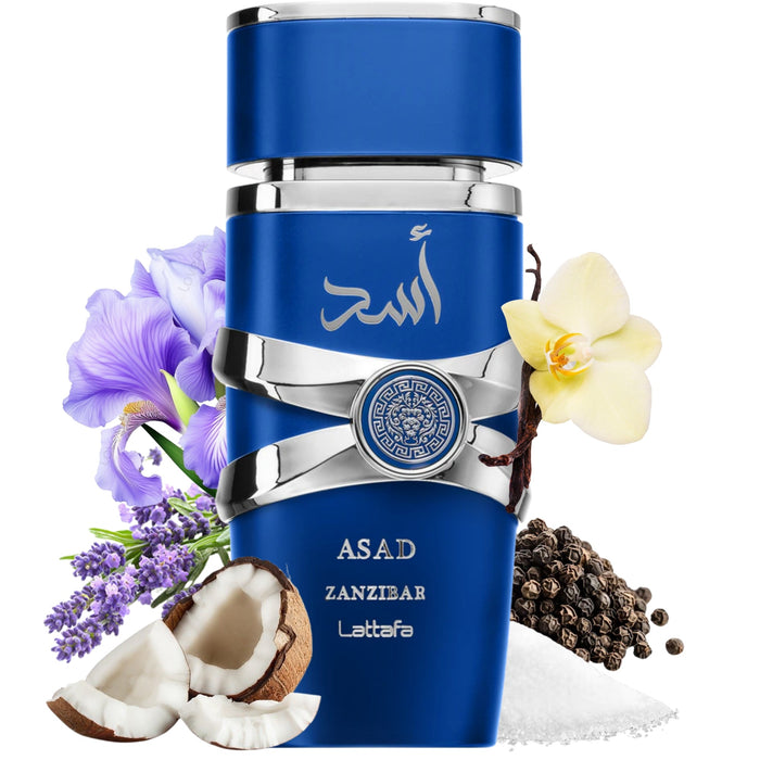 Lattafa Asad Zanzibar Edp 100 Ml Hombre - Yauras Perfumería