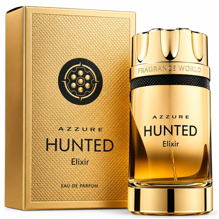 Fragrance World Azzure Hunted Elixir EDP 100 mI Yauras Perfumería