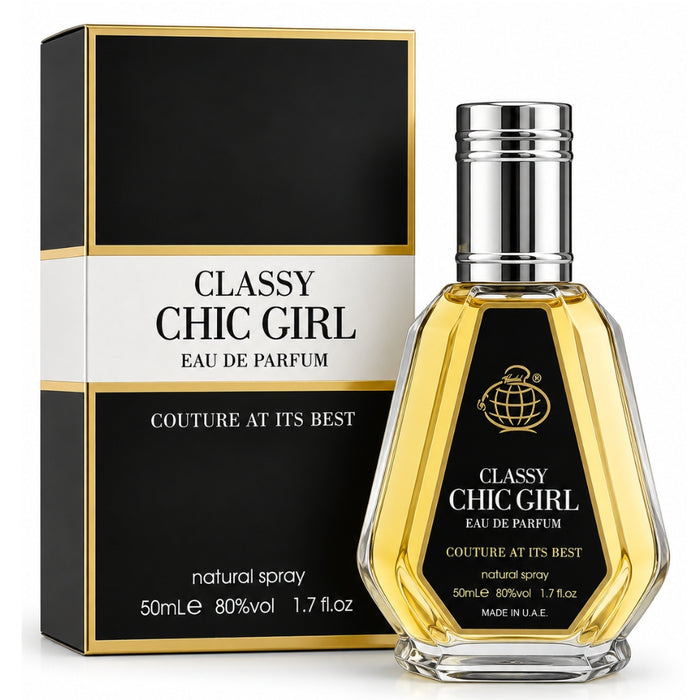 Fragrance World Classy Chic Girl Edp 50Ml Mujer (Carolina Herrera Good Girl) Producto regular Fragrance World