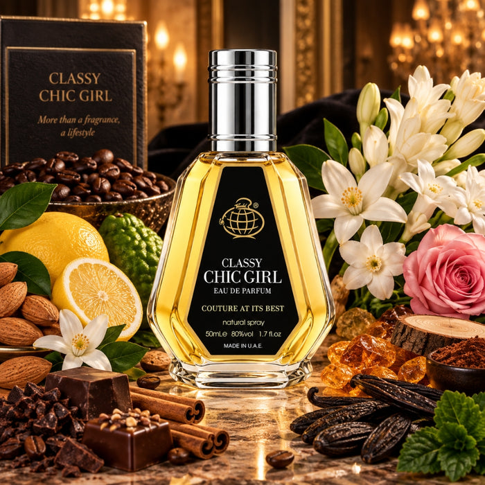Fragrance World Classy Chic Girl Edp 50Ml Mujer (Carolina Herrera Good Girl) Producto regular Fragrance World