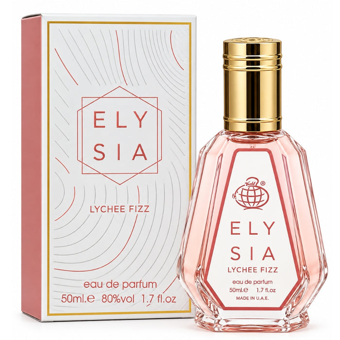 Fragrance World Elysia Lychee Fizz Edp 50Ml Mujer Producto regular Fragrance World