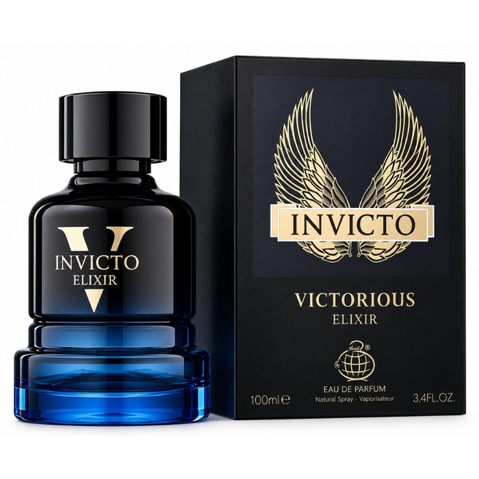 Fragrance world Invicto Victorious Elixir EDP 100ml Hombre Producto regular Fragrance World
