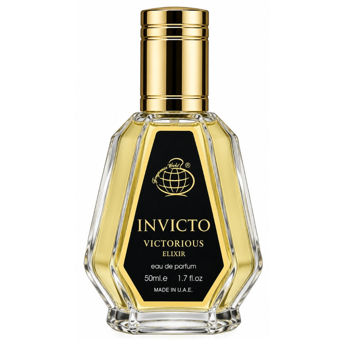 Fragrance World Invicto Victorious Elixir EDP 50 mI Yauras Perfumería