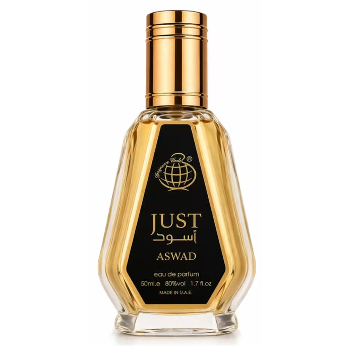 Fragrance World Just Aswad EDP 50 mI Yauras Perfumería