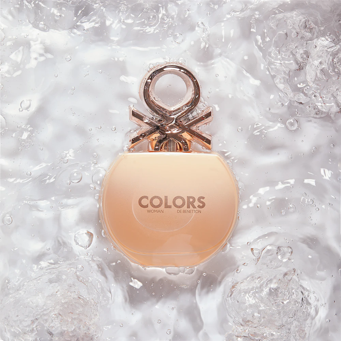 Benetton Set Colors Woman Rose EDT 80 ml + Body Lotion 75 ml