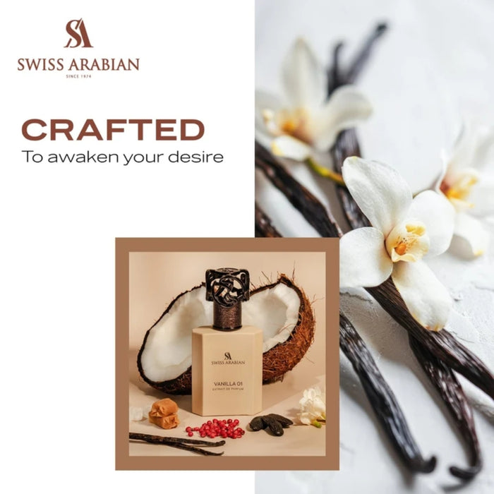 Swiss Arabian Vanilla 01 Extrait de Parfum 50 ml