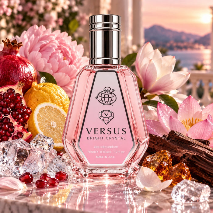 Fragrance World Versus Bright Crystal Edp 50Ml (Versace Bright Crystal) Producto regular Fragrance World
