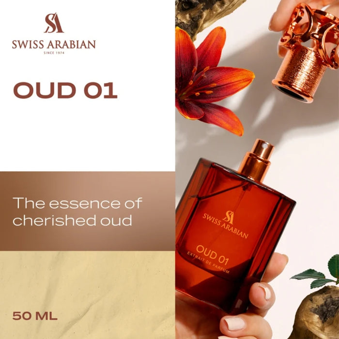 Swiss Arabian Oud 01 EDP Unisex 50 ml