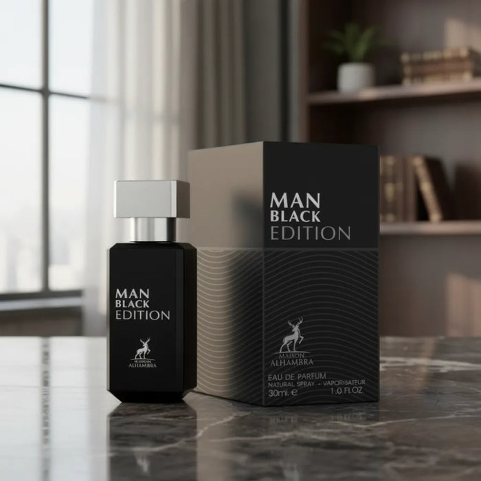 Maison Alhambra Man Black Edition EDP 30 ml Maison Al Hambra