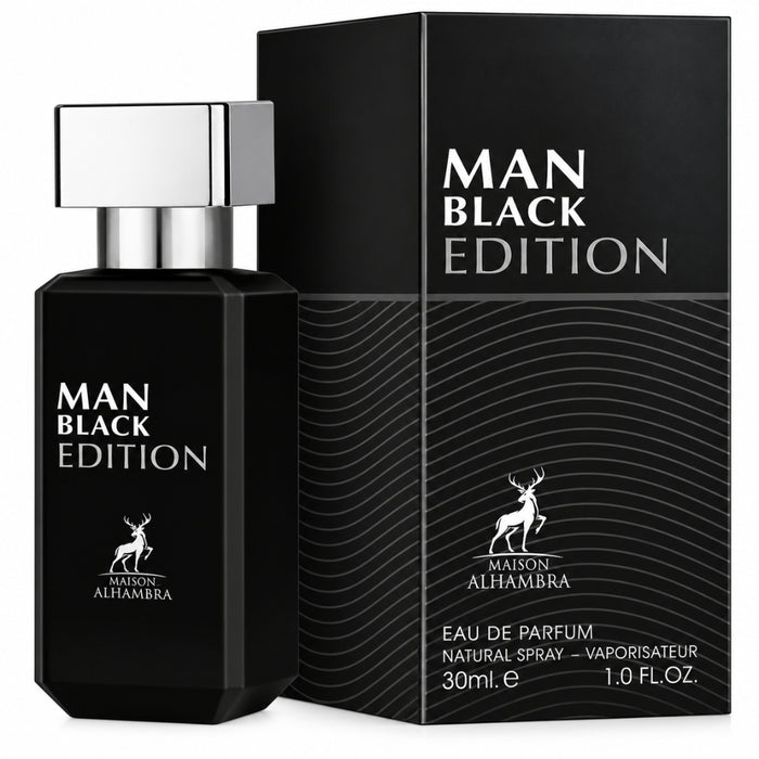 Maison Alhambra Man Black Edition EDP 30 ml Maison Al Hambra