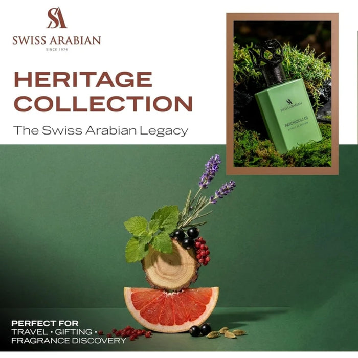 Swiss Arabian Patchouli 01 Extrait de Parfum Unisex 50 ml