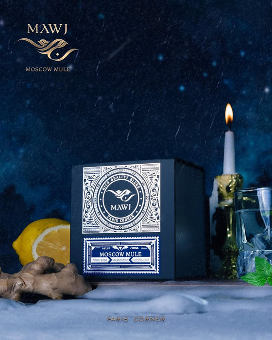 Paris Corner Mawj Moscow Mule Edp 100Ml Unisex (Kilian Blue Moon Ginger Dash) Paris Corner