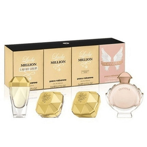 Paco Rabanne Estuche Miniatura EDP 4Pzs Mujer Paco Rabanne