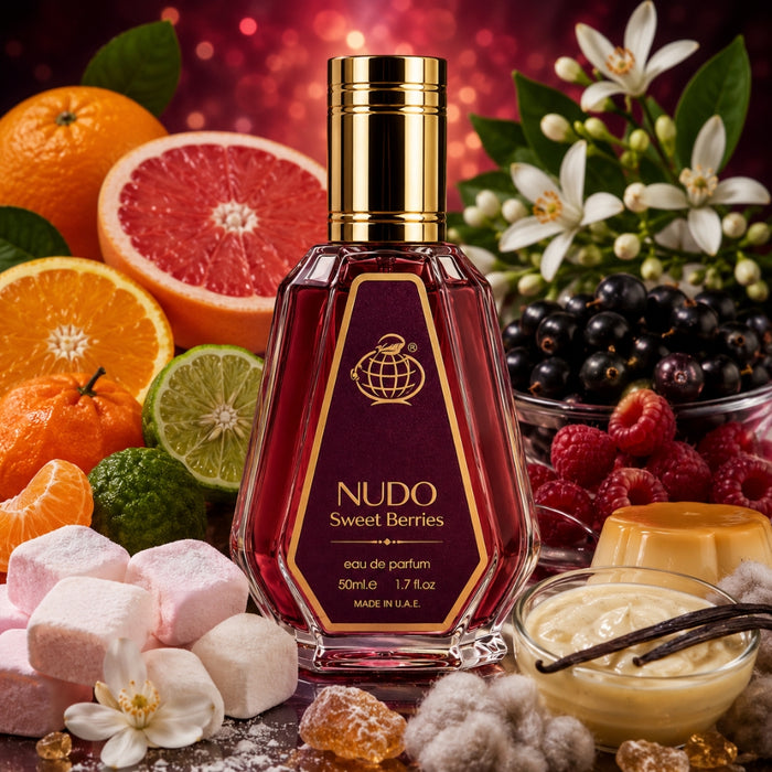 Fragrance World Nudo Sweet Berries Edp 50Ml Mujer (Oriana Parfums De Marly) Fragrance World