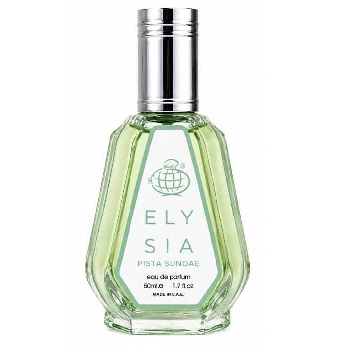 Fragrance World Elysia Pista Sundae Edp 50Ml Mujer (Kayali Yum Pistachio Gelato) Fragrance World