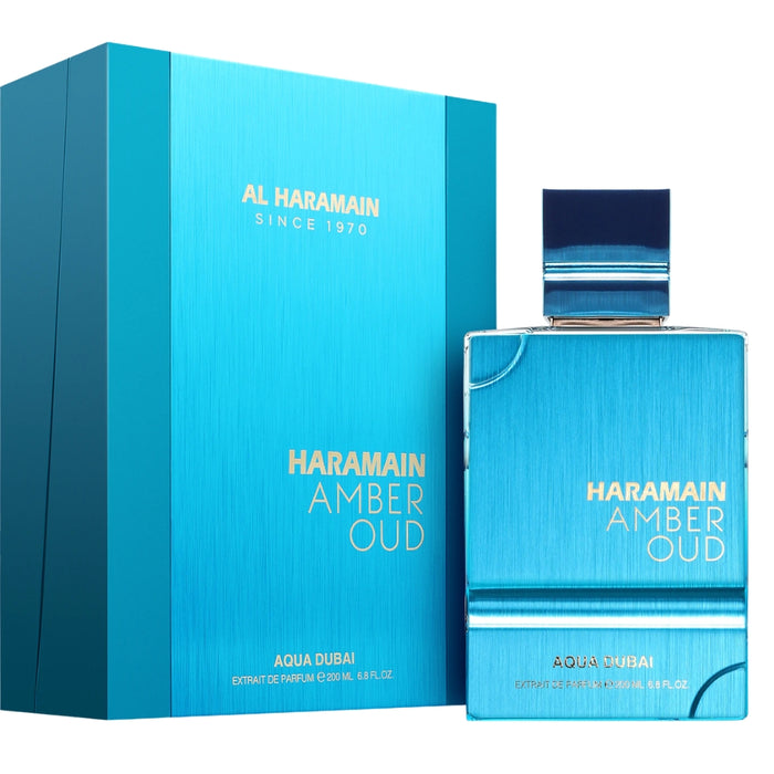 Al Haramain Amber Oud Aqua Duabi Extrait Hombre 200 ml