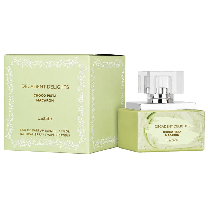 Lattafa Decadent Delights Choco Pista Macaron EDP Unisex 50 ml