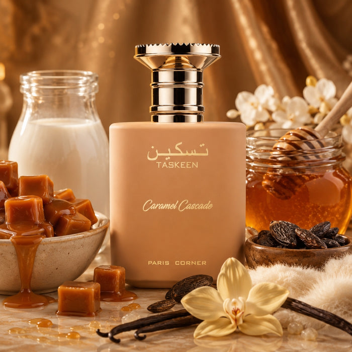 Paris Corner Taskeen Caramel Cascade Edp 100Ml Unisex (Bianco Latte Giardini Di Toscana) Paris Corner
