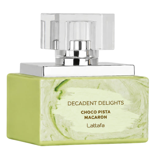 Lattafa Decadent Delights Choco Pista Macaron EDP Unisex 50 ml Producto Regular Lattafa