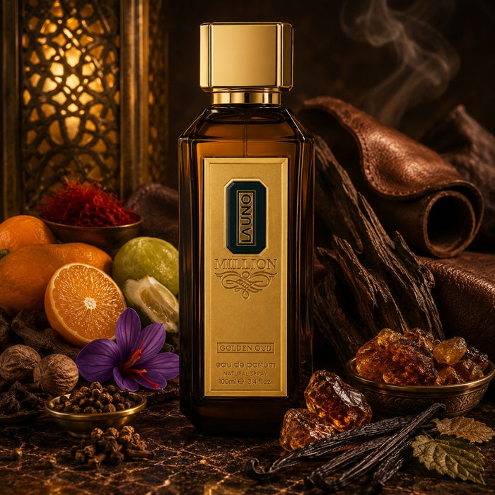 Fragrance World La Uno Million Golden Oud Edp 100Ml (1 Million Golden Oud) Fragrance World