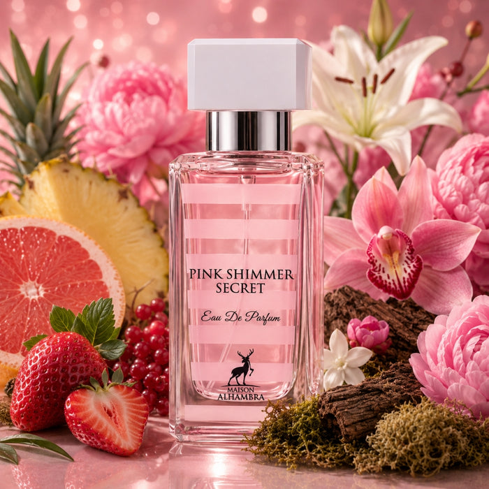 Maison Al Hambra Pink Shimmer Secret Edp 30ml Mujer (VS Bombshell)