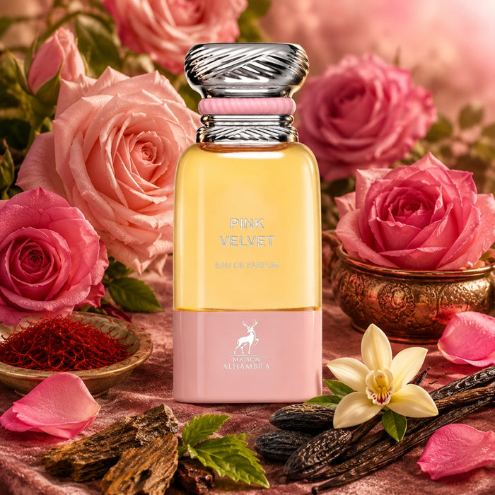 Maison AlHambra Pink Velvet Edp 80ml Unisex (TF Rose Petals) Al Hambra