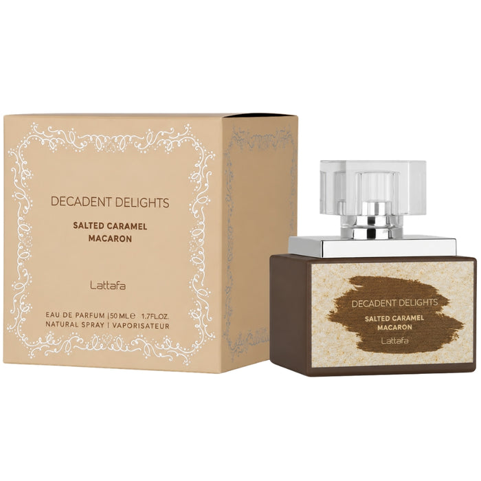 Lattafa Decadent Delights Salted Caramel Macaron EDP Unisex 50 ml