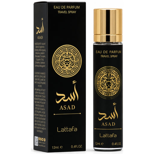 Lattafa Asad EDP Travel Spay Hombre 12 ml Producto regular Lattafa