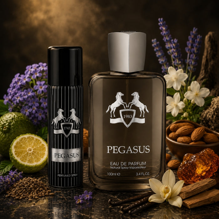 Fragrance World Pegasus Edp 100Ml + Deo 50ML(Marly Pegasus) Fragrance World