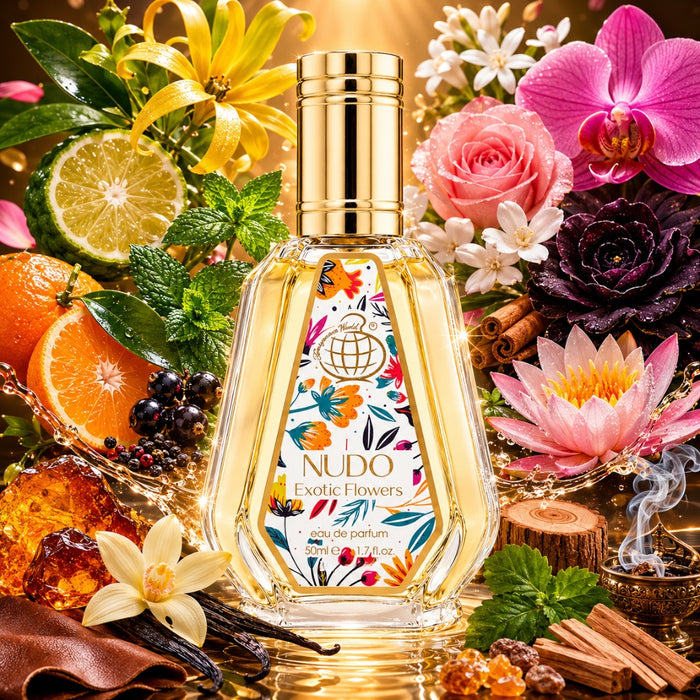 Fragrance World Nudo Exotic Flowers Edp 50Ml Mujer Fragrance World
