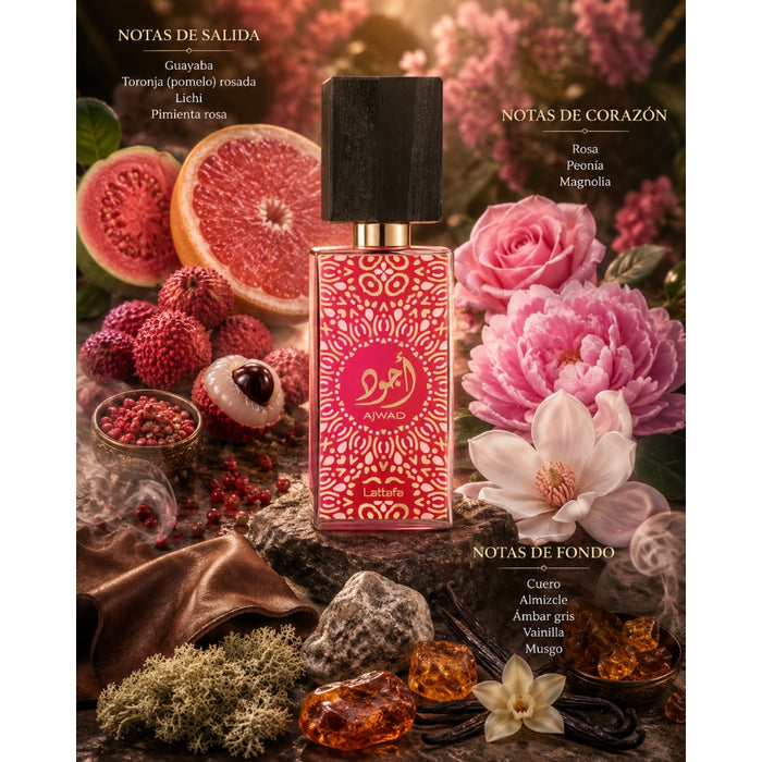 Lattafa Ajwad Pink to Pink Edp 60Ml Unisex Lattafa